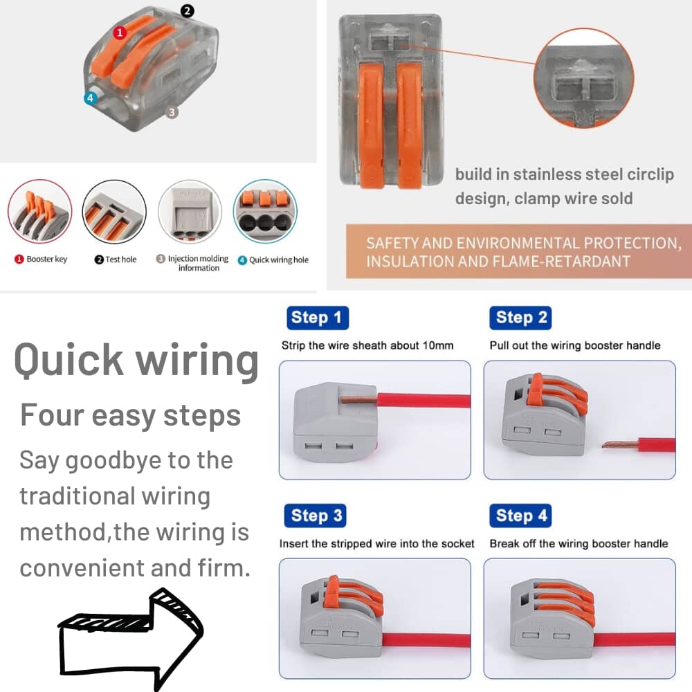 PCT-212  terminal block splice connector