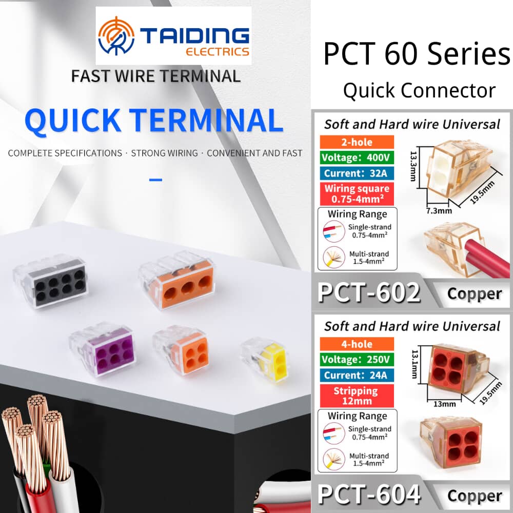 PCT-602 halex push in connector