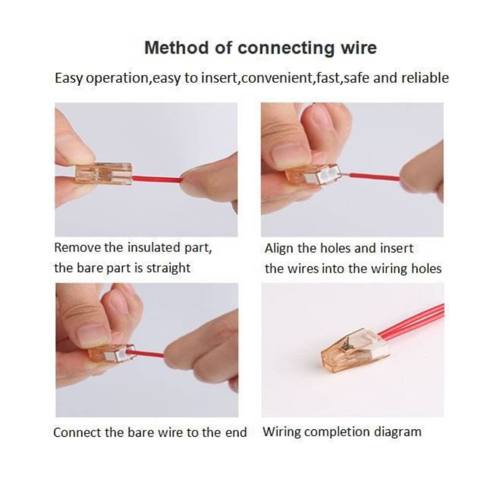 PCT-602 ideal push in connectors