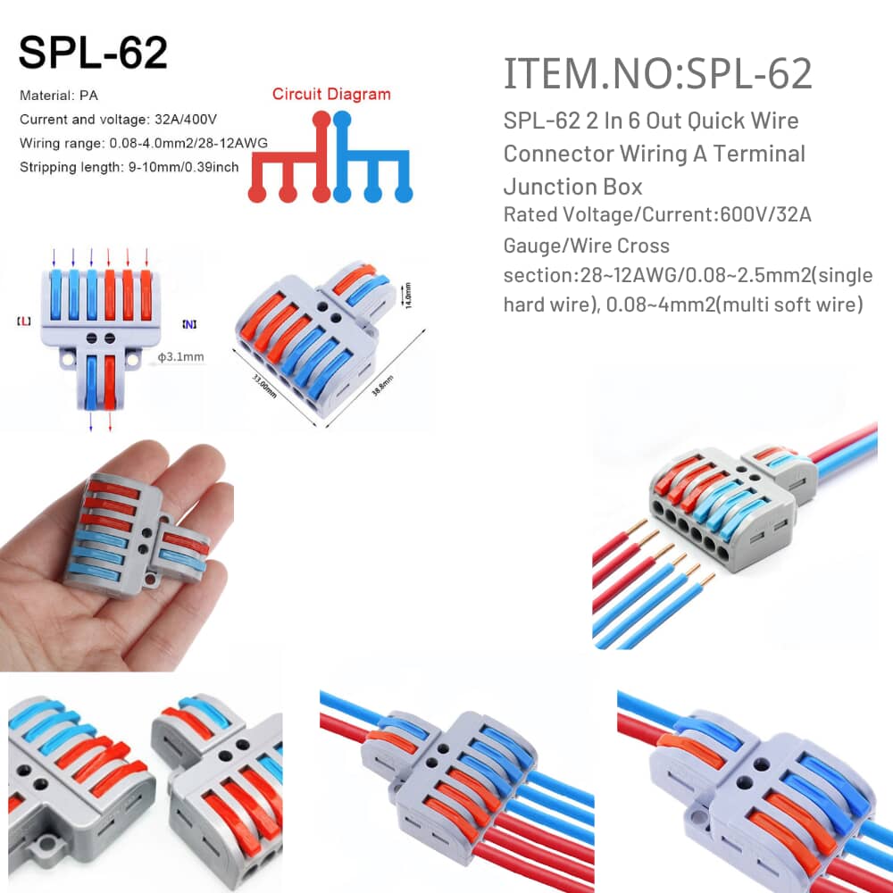 SPL-62 Wiring A Terminal Junction Box