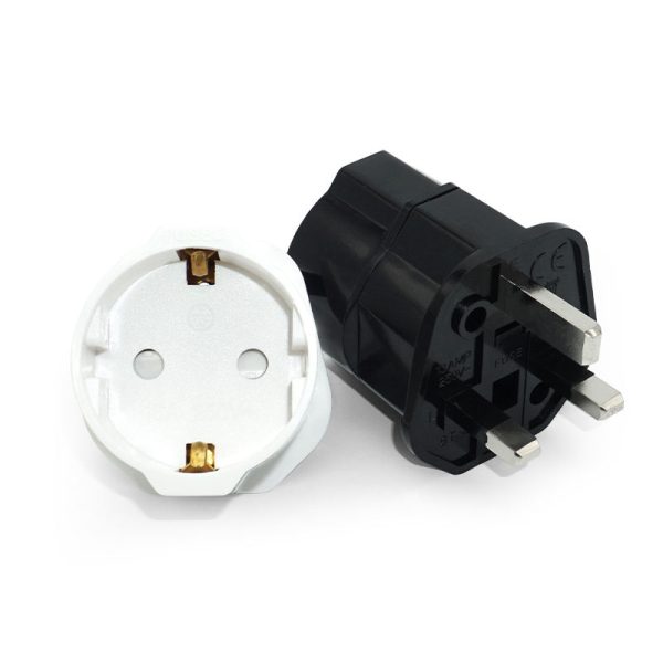 ST-5 Hot Sales European Socket Convert To UK 3 Pin Plug Adapter Travel Adapter European To UK