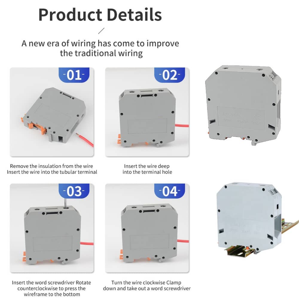 UK-95N dinkle terminal blocks