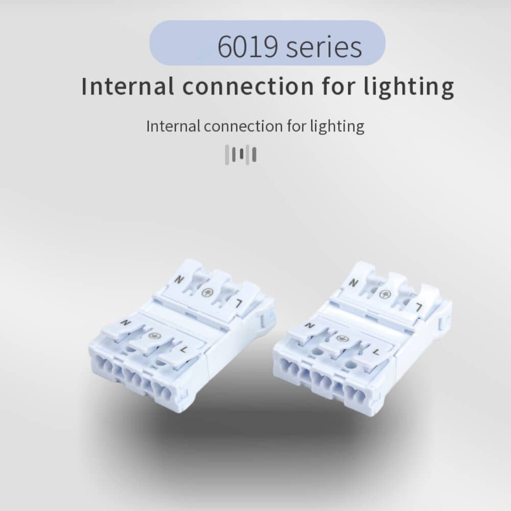 6019 led 2 wire connectors