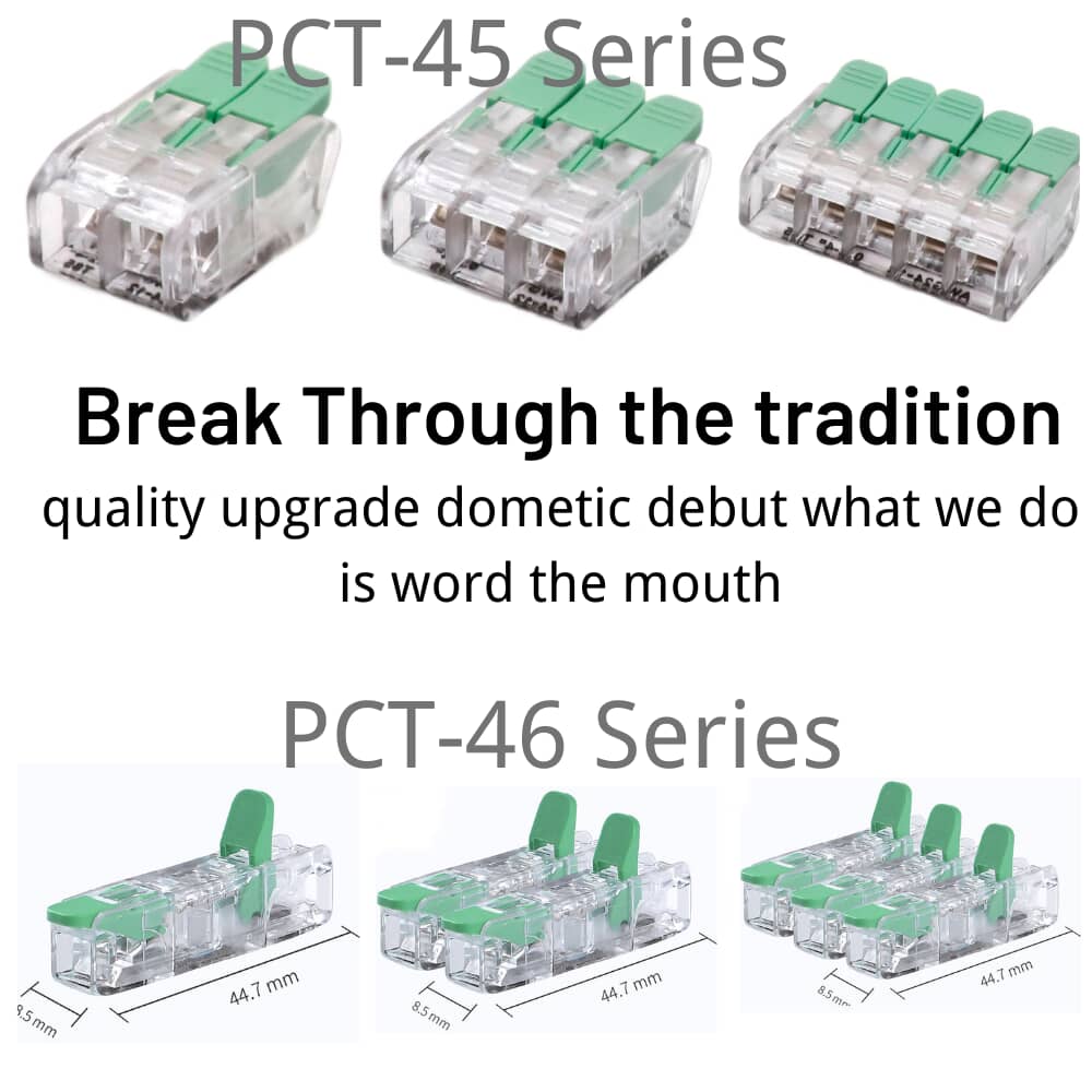 PCT 45 Series connector into terminal block