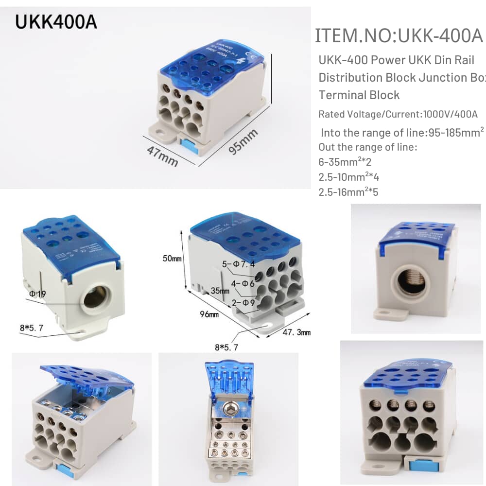 UKK-400A Junction Box Terminal Block